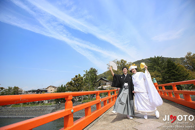 宇治上神社での挙式・結婚式撮影