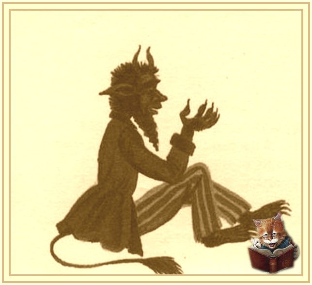 рисунок черта из сказки