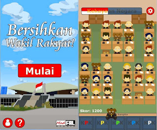 Free download game 'Bersihkan Wakil Rakyat' Android .APK Full + Data Terbaru Gratis