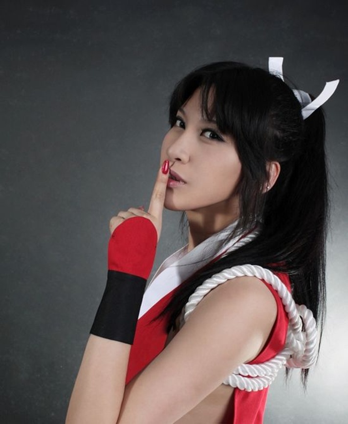 cosplay of fighters Mai king