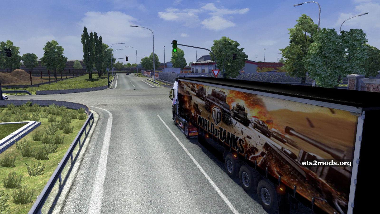 Прицеп World of tanks для Euro Truck Simulator 2.
