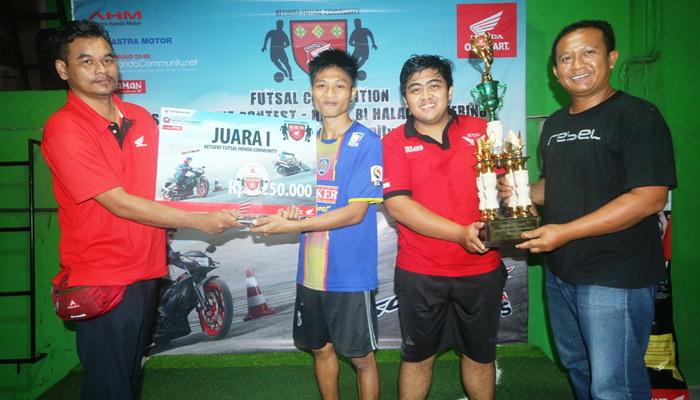 AMB Gelar Ketupat Futsal Community Cup dan Honda Sonic 150R