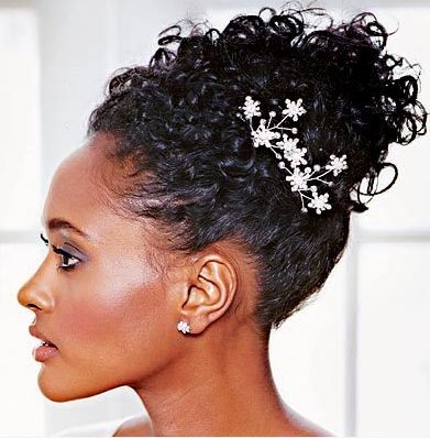 Wedding Hairstyles For Short Natural Hair