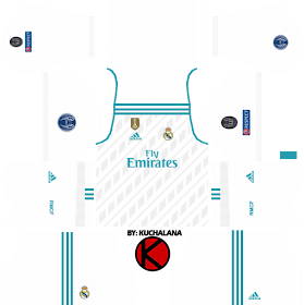 UEFA Champions League Real Madrid Kit