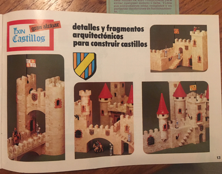 EL MILLONCETE MANUAL DE INSTRUCCIONES EXIN CASTILLOS "GRAN ALCÁZAR"