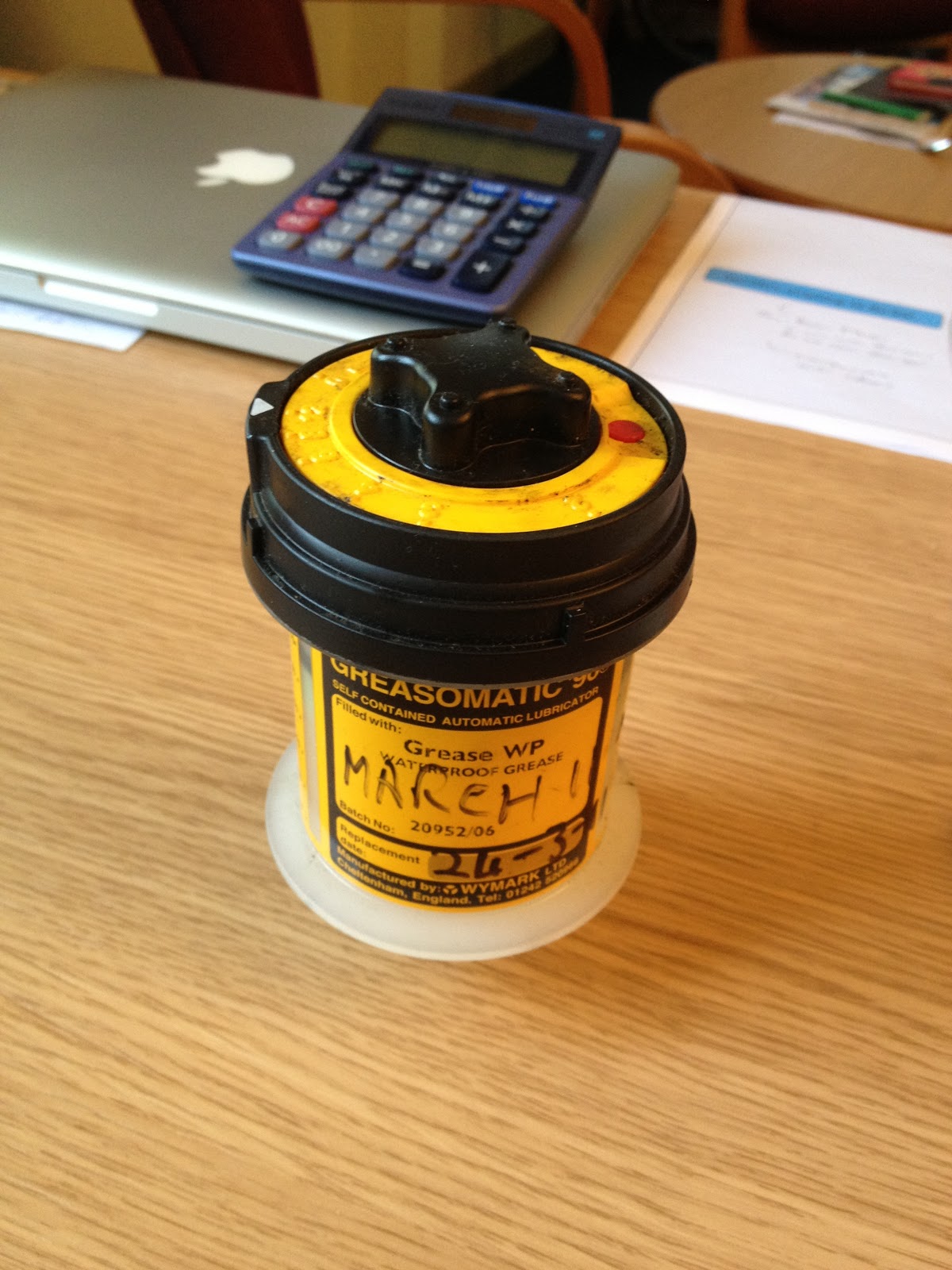 Percy Greasomatic automatic stern greaser