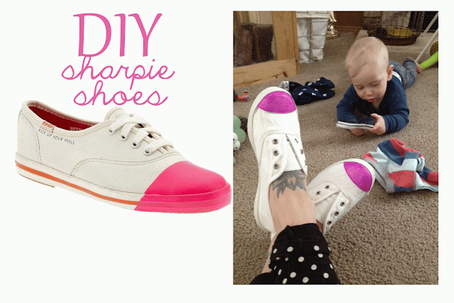 Ashley Thunder Events: DIY {Kate Spade Inspired} SHARPIE SHOES BY: The ...