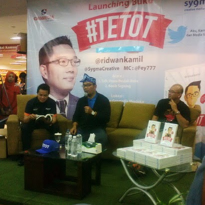 Launching Buku #Tetot Ridwan Kamil