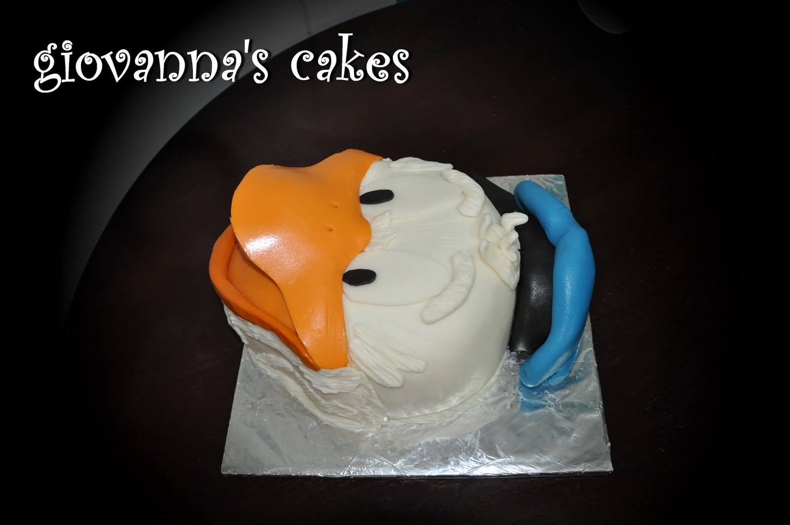 giovanna's cakes: Donald duck cake - again