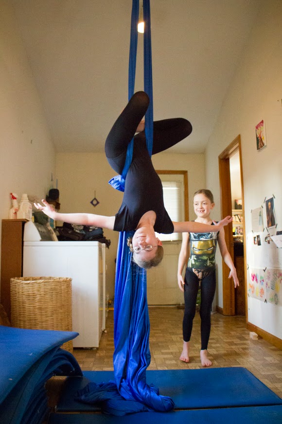 Craft Knife Our DIY Aerial Silks Rig