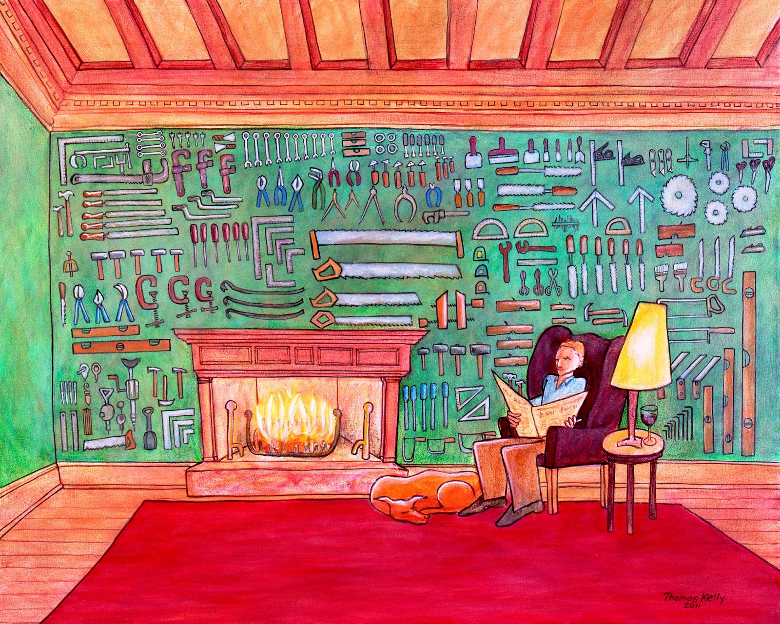 Reading and Art Thomas Kelly