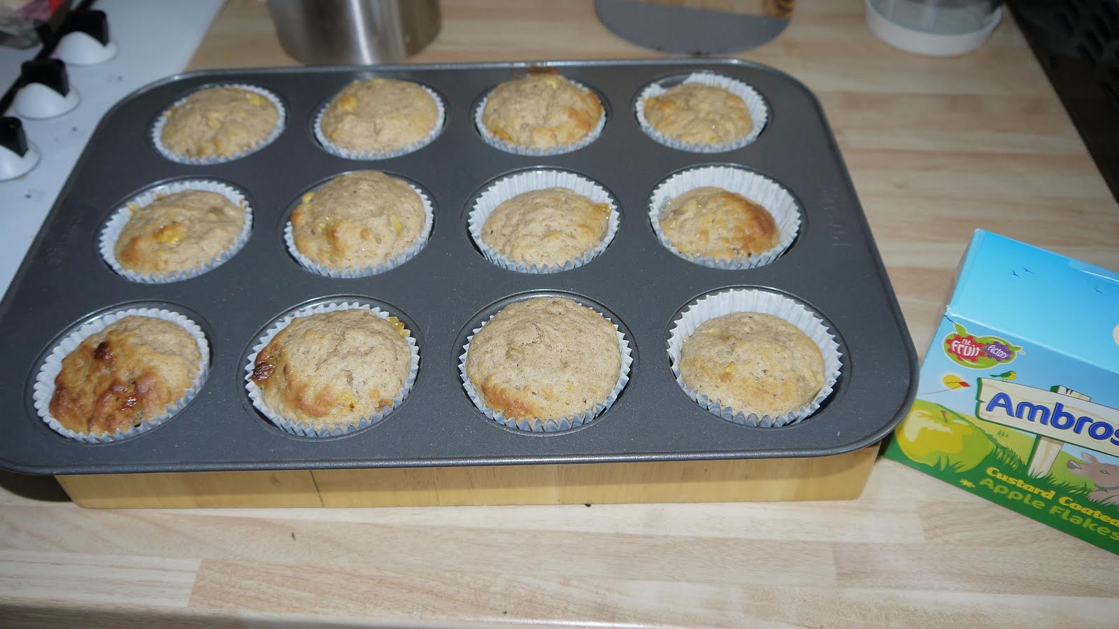 Inside the Wendy House Ambrosia Apple Muffins Recipe