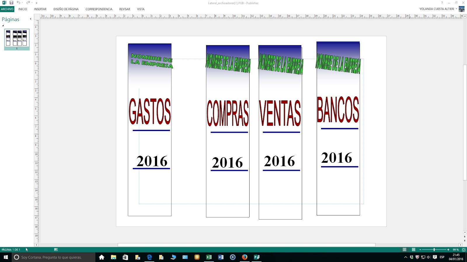 plantilla excel libros autónomos