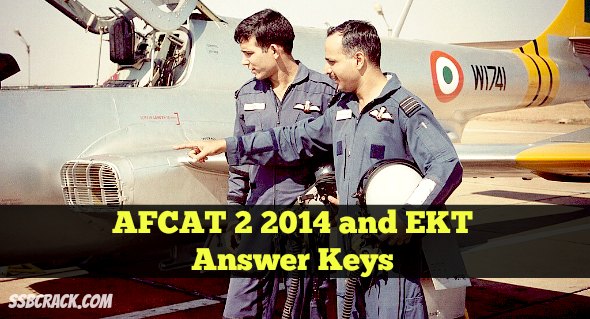 AFCAT 2 2014 and EKT Answer Keys 