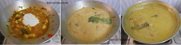 How to make Potato Kurma- Step 5