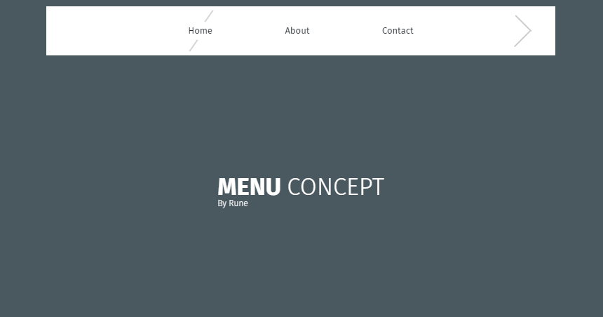 CSS Menu :Simple and Beautiful Navigation Bar design