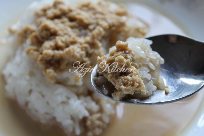 Pulut Serawa Telur Makanan Kegemaran Semasa Kecil Azie Kitchen