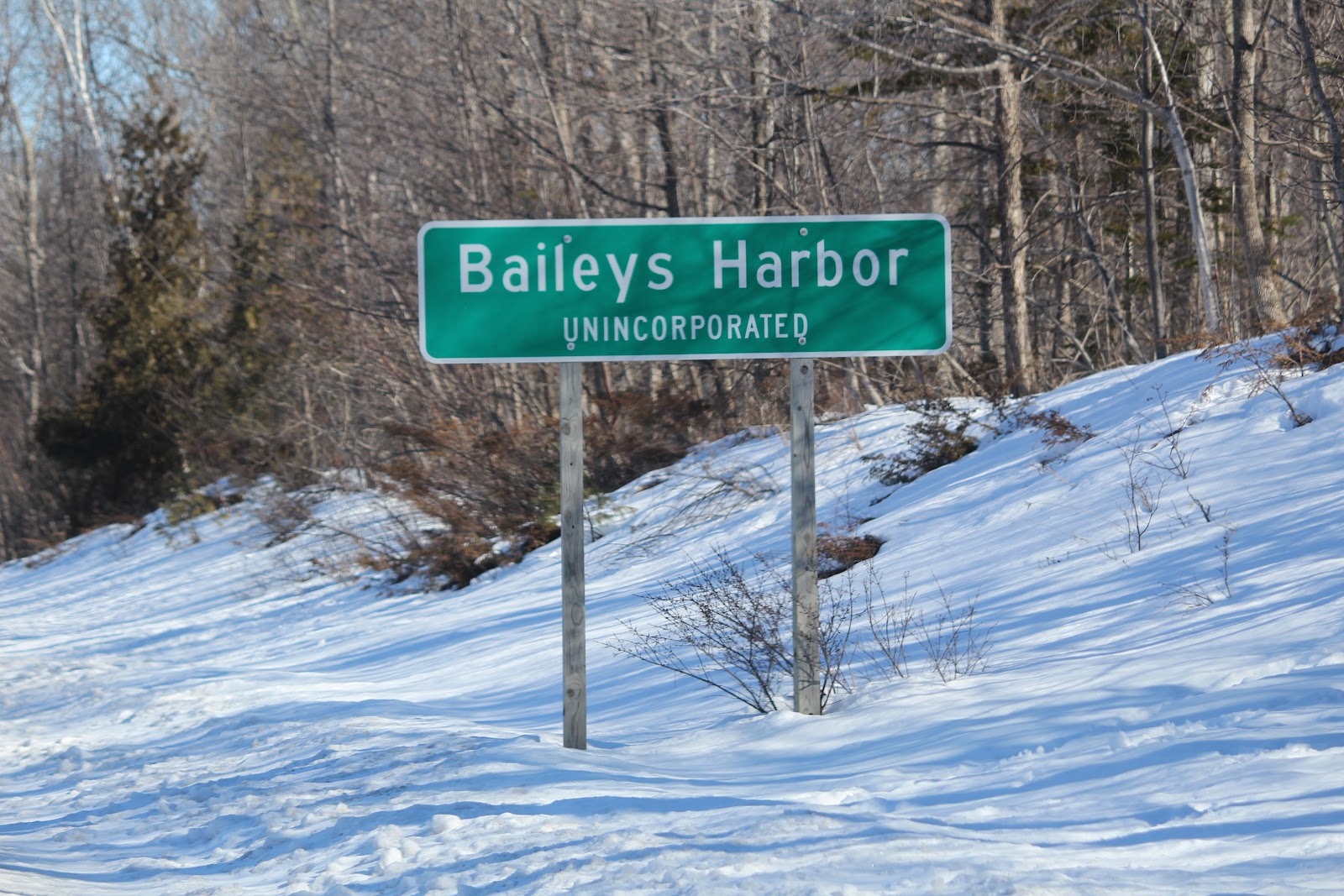 Wisconsin Historical Markers Baileys Harbor Town Hall and McArdle Library