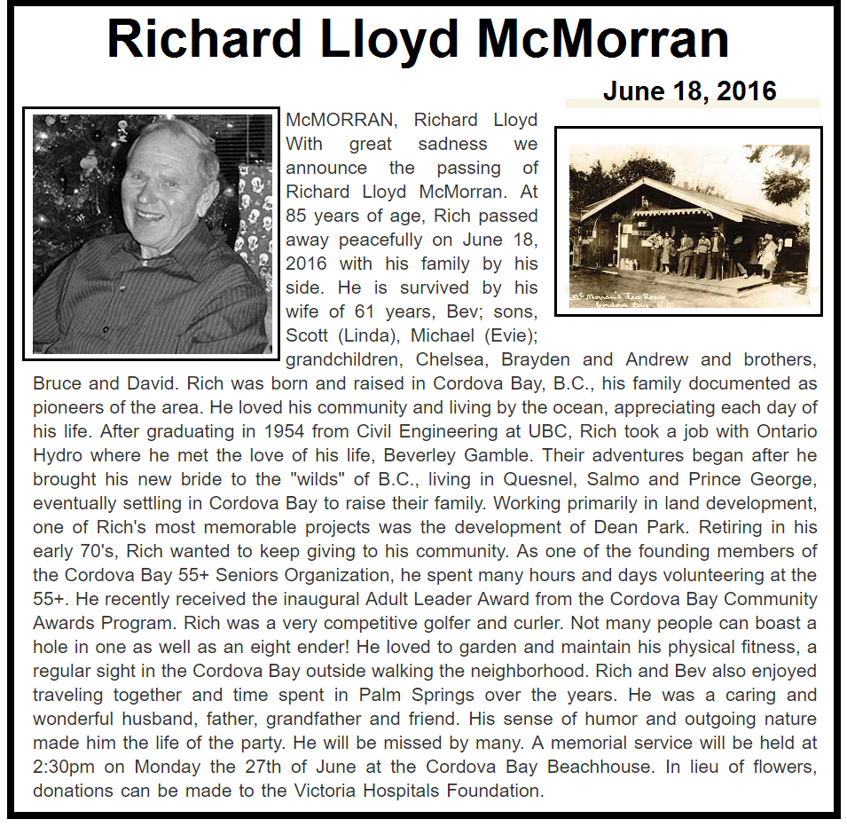Royal Oak School Yard Obituaries