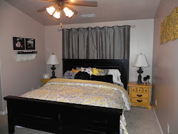 bedroom yellow gray master rooms decorating chelsea inspiration basement grey decor ceiling designs feature friday bedding fans cool bed accessories