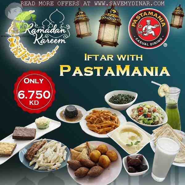 Pastamania Kuwait - Iftar Meal