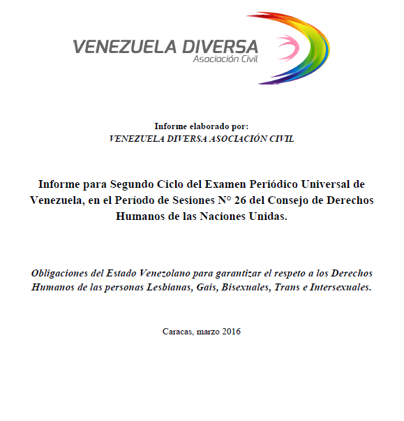 Conoce aporte VeneDiver al EPU 2016