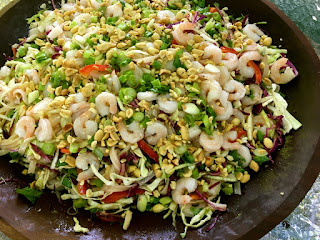 Shrimp Pad Thai Salad