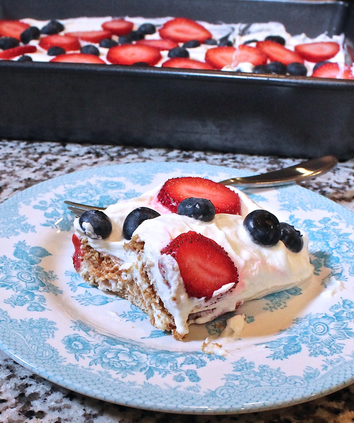 Hey, Mom! What's For Dinner? Ice Box Cheesecake with Berries