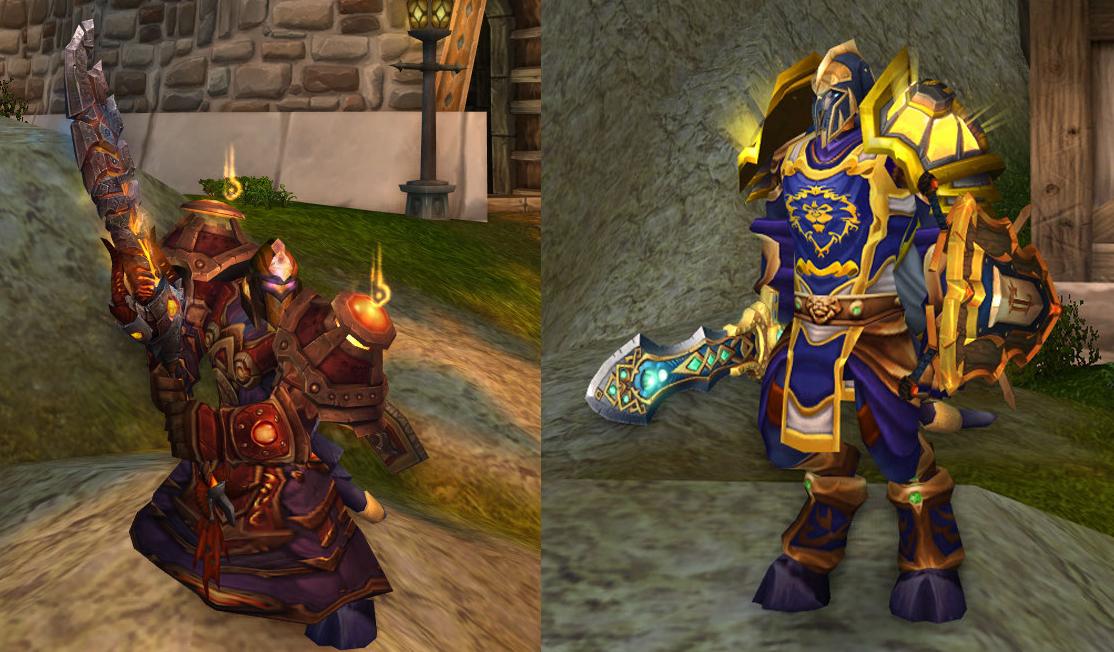 Master of World of Warcraft Timewalking, the invincible Paladin