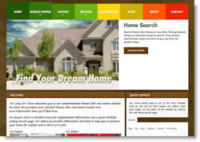 Homer Glen homes for sale website