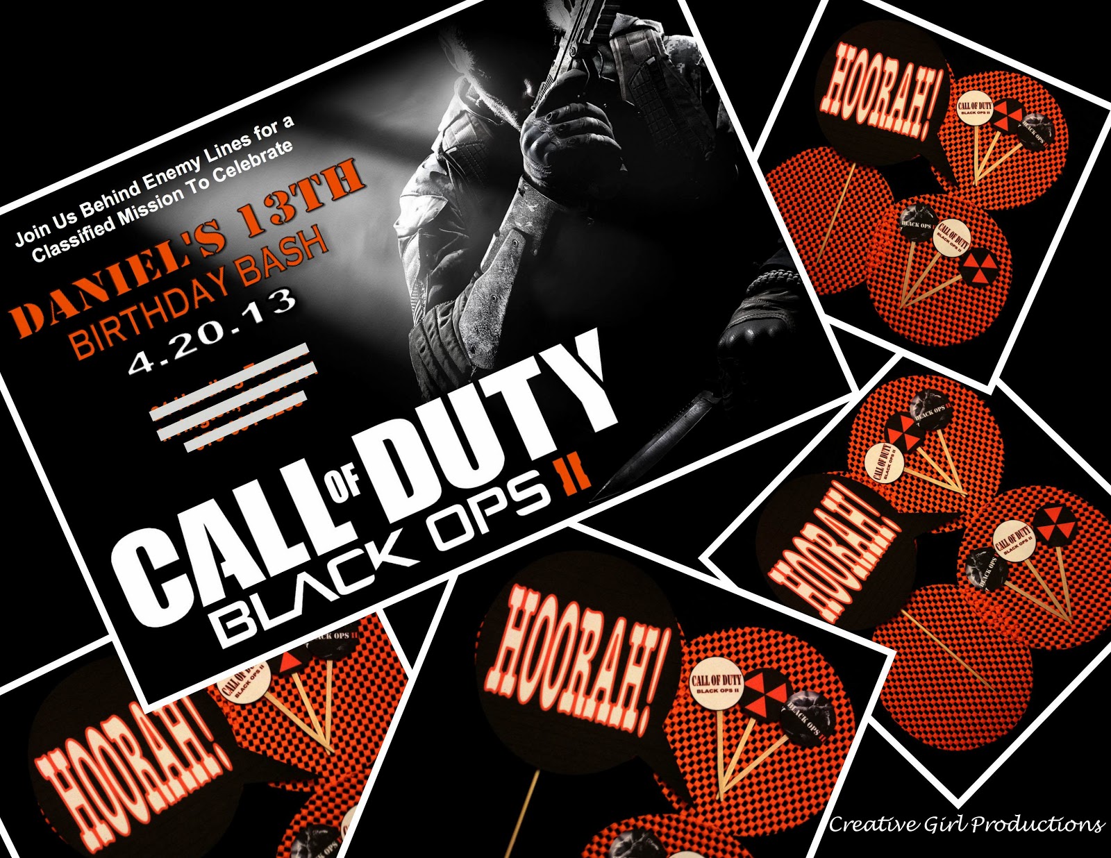 Creative Girl Productions: Call of Duty: Black Ops II - 13th Birthday ...