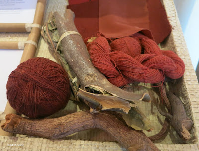 reds in Threads of Life shop, Ubud, Bali