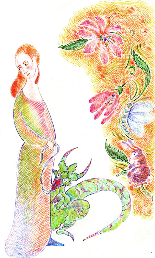 Artè gioca santa Margherita e il drago 8