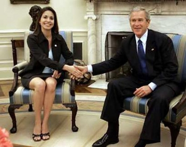 EL DÍA QUE MARIA CORINA VISITÓ A BUSH