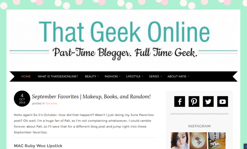 botm blog of the month featured blogger