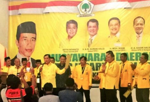 Seluruh Pimpinan Kecamatan Partai Golkar Selayar Dukung NH Di Pilgub 2018