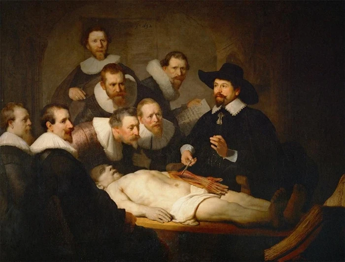 Rembrandt van Rijn - The Anatomy Lesson - Genre painting