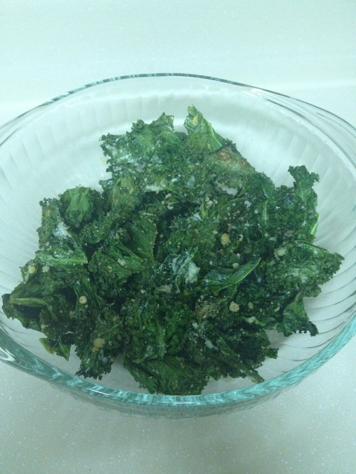 Chef Autumn P Garlic Parmesan Kale Chips