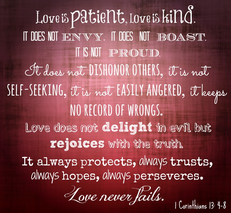 Bible Verses About Family Love