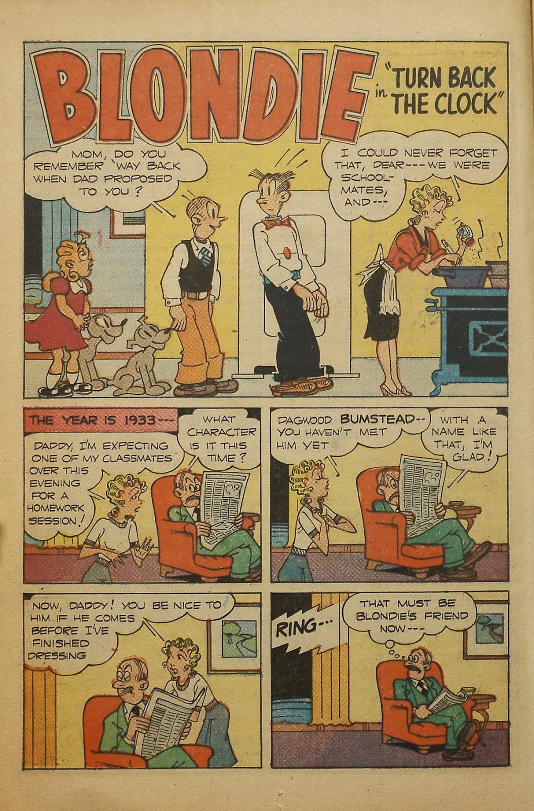 Four Color Shadows Blondie 1953 four-color-shadows-blondie-1953