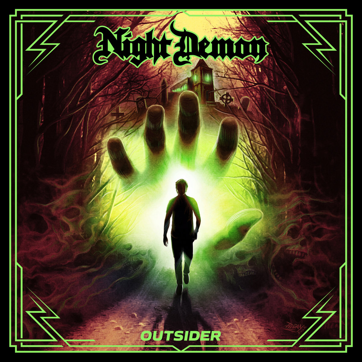 Night Demon - "Outsider" - 2023
