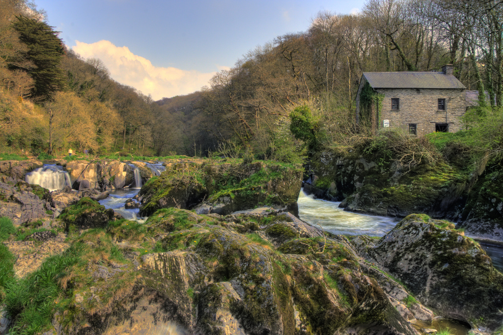 Cenarth Falls, Wales Travellocus