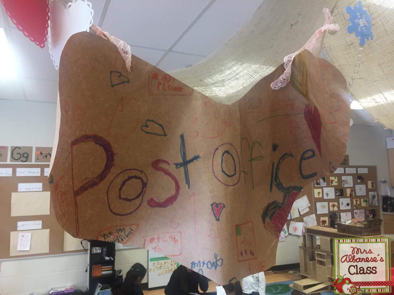 Weekly Wrap Up...Post Office, QR Codes and Hearts! Mrs. Albanese's