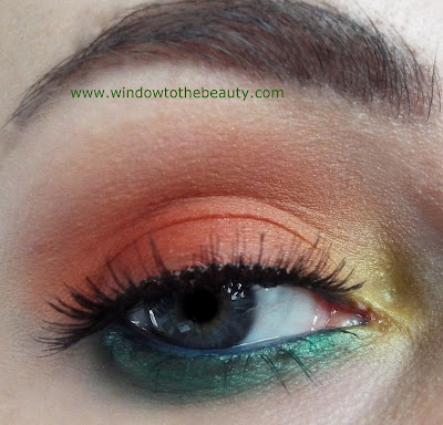 colorful makeup