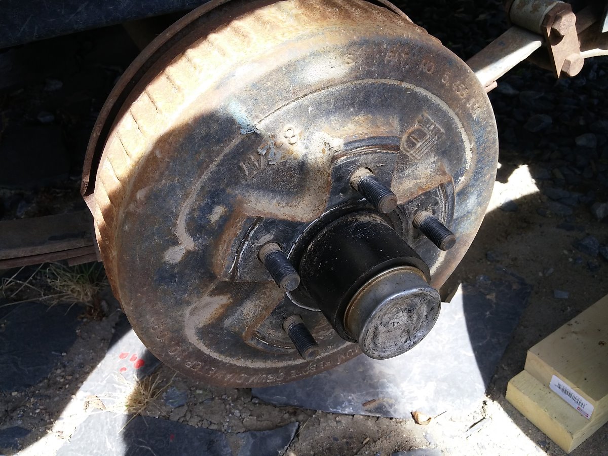 DIY 캠핑카 휠 베어링 그리징, RV wheel bearing greasing