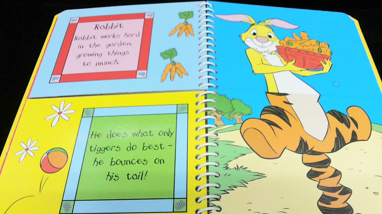 Kid Books Blog 609.Pooh Mix and Match
