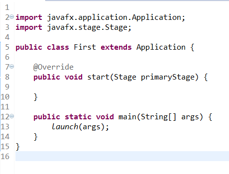 Fun with JavaFX: Creating your first Javafx Program