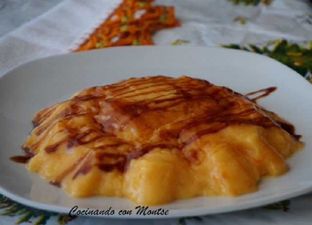 Flan De Naranja Sin Horno
