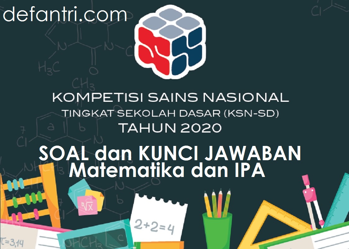 Download Soal Dan Kunci Jawaban Ksn Sma Tingkat Kabupaten Kota Tahun