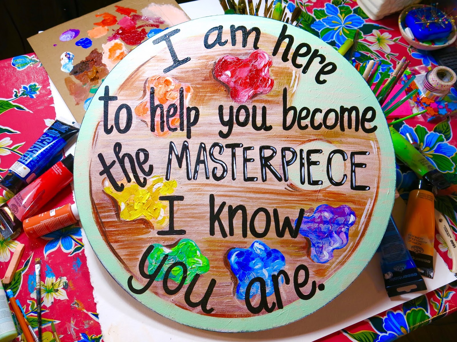 Cassie Stephens: Painting my WHY I TEACH